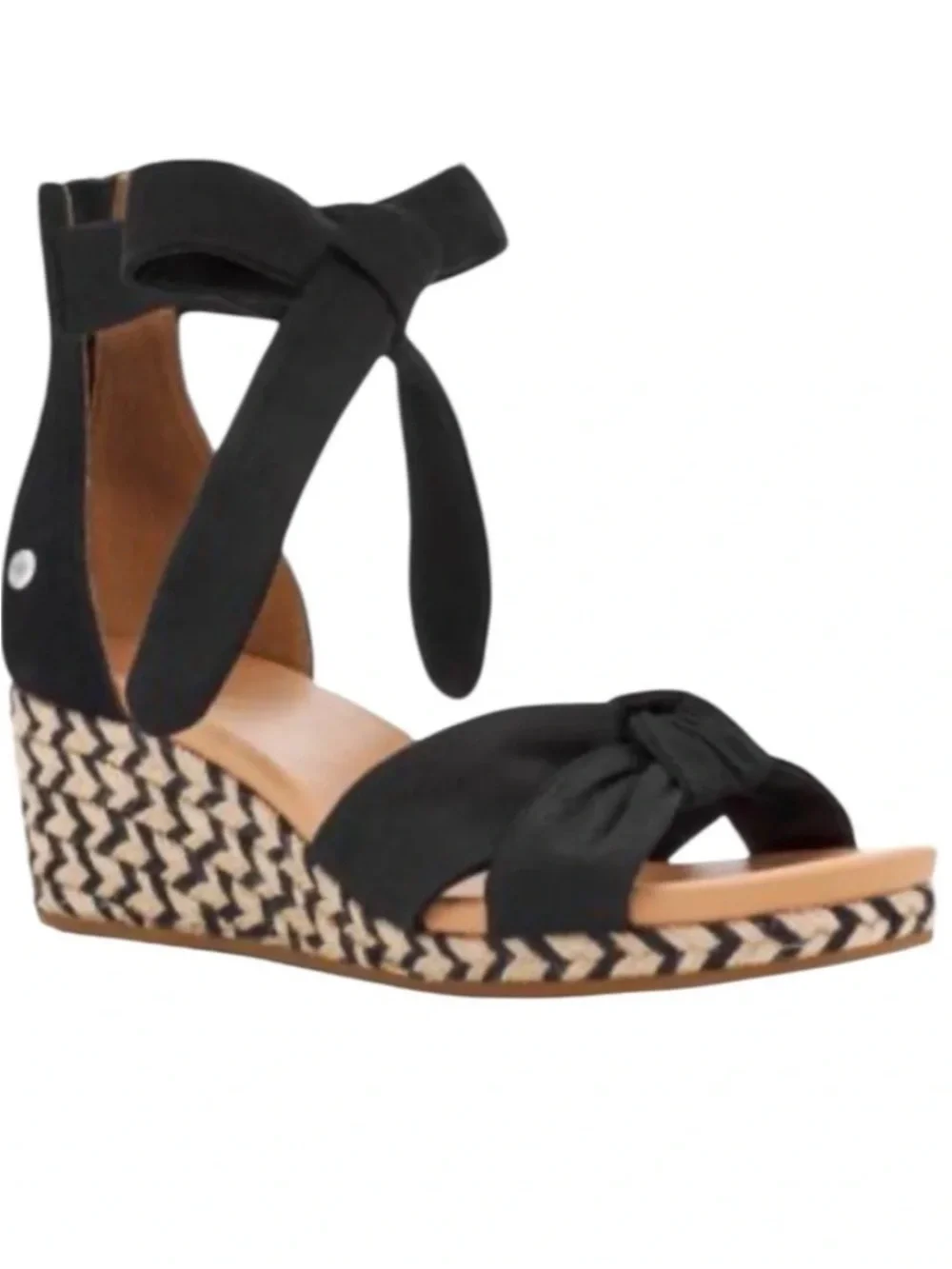 UGG black wedge
